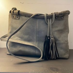 Grey purse